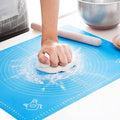 Silicone Baking Mat for Pastry & Roti Rolling Extra Large with Measurements Flairex