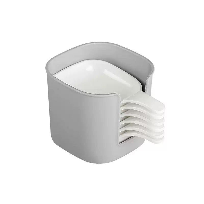 6 Pcs Sauce Dish Set – Creative Tomato Design Food Dipping Bowls for Sauces, Snacks, Cheese, Fruits & Steak Seasoning | Multi-Use Small Plates for Home Kitchen, Café & Restaurant | High-Quality Plastic Mini Bowls for Chutney, Pickles, Ketchup & Dips