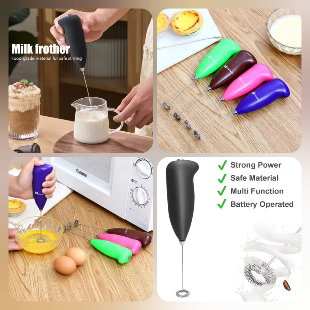 Electric Hand Held Milk Coffee Beater