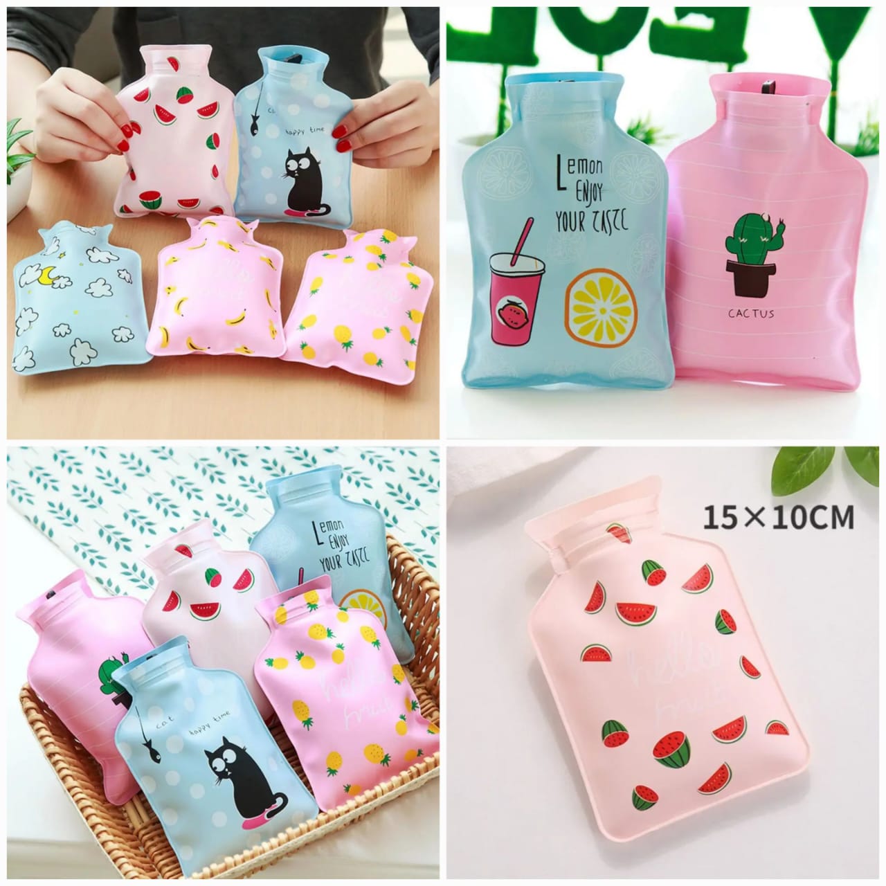 Mini Hot Water Bottle, Light and Handy Hot Water Bag Hand Warmer 100 ML