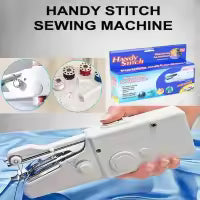 Mini Portable Handheld Sewing Machine | Battery-Operated Handy Stitch Tool for Quick Cloth Repairs, DIY Fabrics, Curtains & Crafts | Lightweight Electric Silai Machine for Home, Travel, Beginners & Tailoring | Easy Needlework Tool